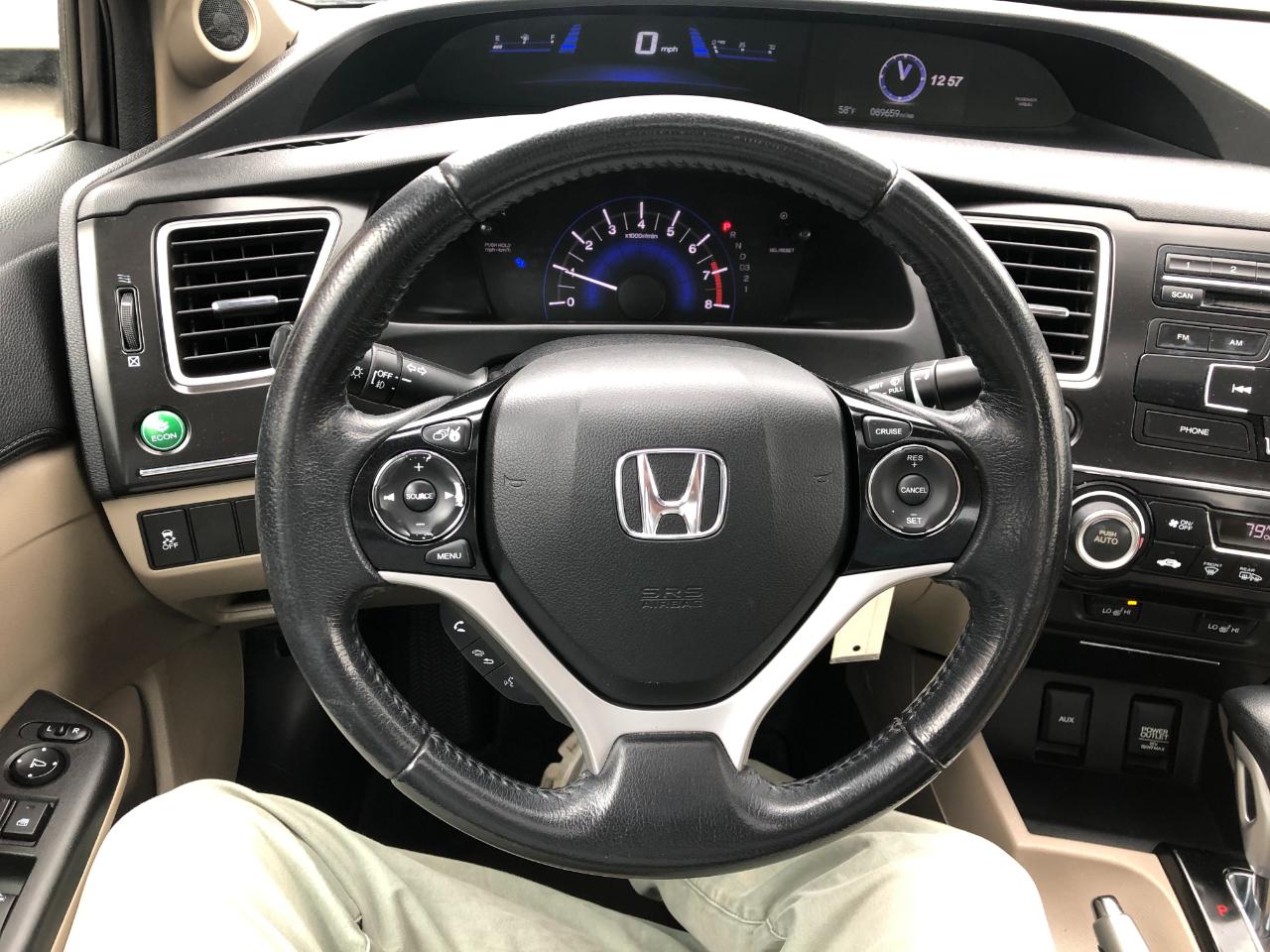 Honda Civic EX-L Sedan 5-Speed AT 2013