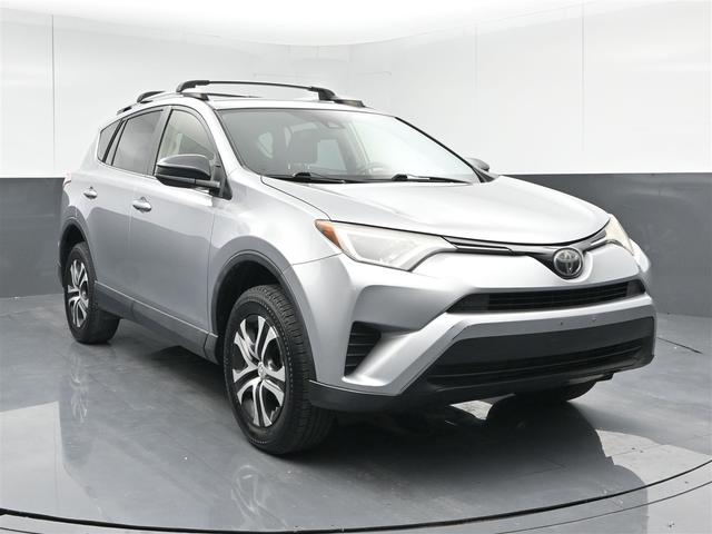 White 2018 Toyota RAV4 LE SUV / Crossover Front-Wheel Drive Automatic