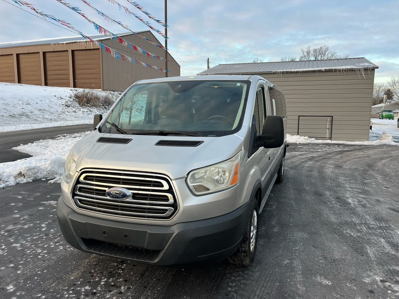 2016 Ford Transit Passenger 350 XLT Low Roof LWB RWD with 60/40 Passenger-Side Doors