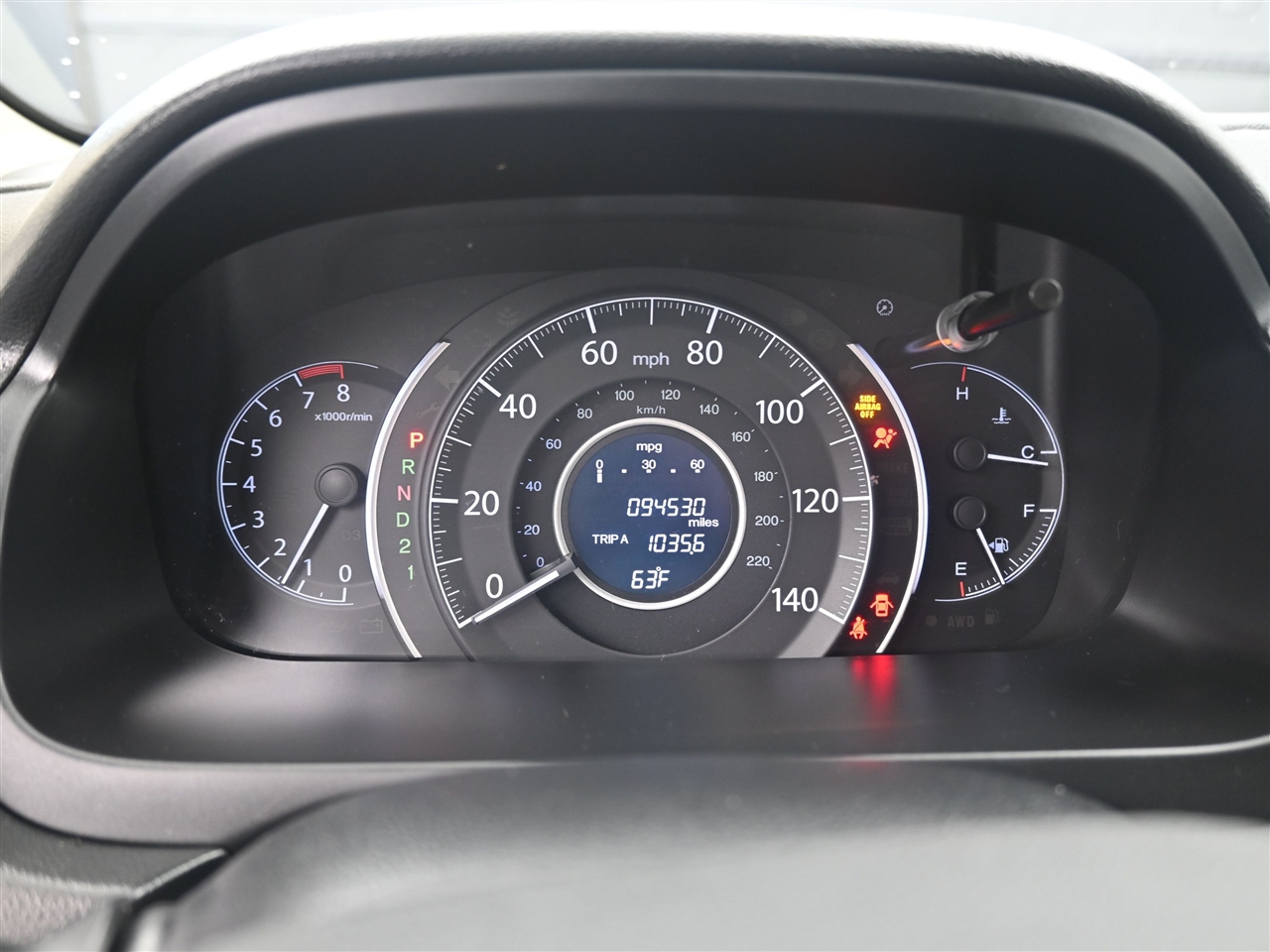 Honda CR-V LX 4WD 5-Speed AT 2012