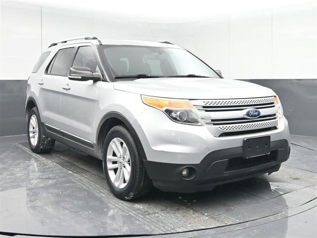 Silver 2015 Ford Explorer XLT SUV / Crossover Front-Wheel Drive Automatic