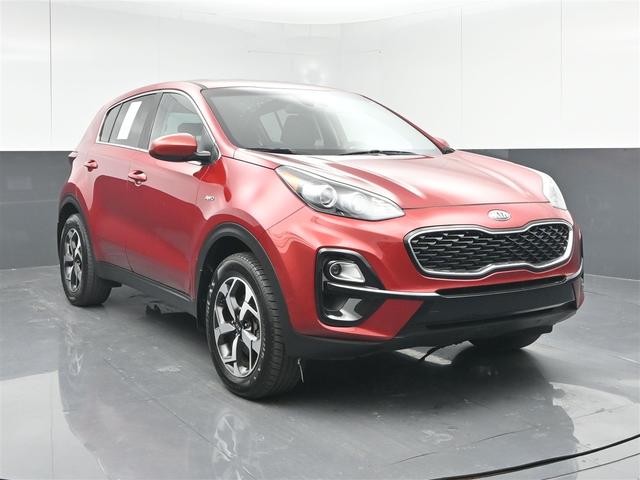 Red 2021 Kia Sportage LX AWD SUV / Crossover All-Wheel Drive Automatic