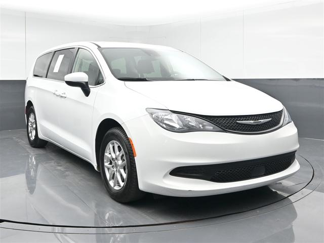White 2023 Chrysler Voyager LX FWD Minivan Front-Wheel Drive Automatic