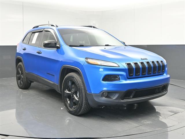 Blue 2018 Jeep Cherokee Limited 4WD SUV / Crossover Four-Wheel Drive Automatic