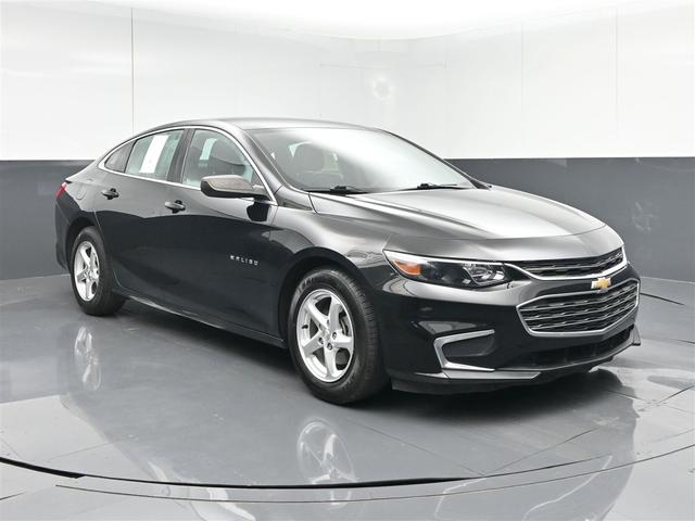 Black 2018 Chevrolet Malibu LS FWD Sedan Front-Wheel Drive Automatic