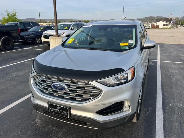 Silver 2019 Ford Edge SEL AWD SUV / Crossover All-Wheel Drive Automatic