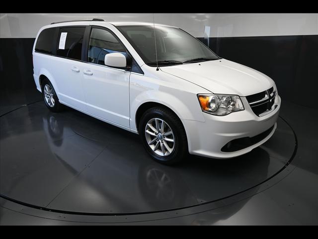 White 2019 Dodge Grand Caravan SXT FWD Minivan Front-Wheel Drive Automatic