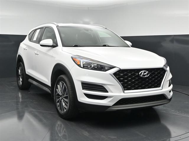 White 2020 Hyundai Tucson SUV / Crossover All-Wheel Drive Automatic