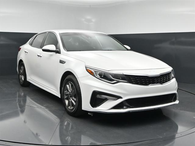 White 2020 Kia Optima Sedan Front-Wheel Drive Automatic