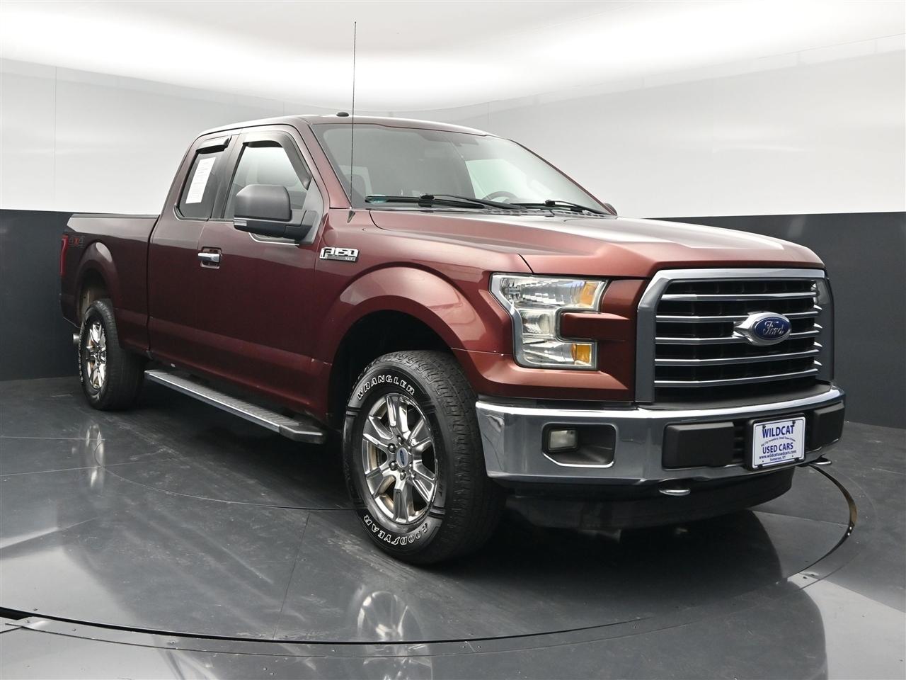 2015 Ford F-150 XLT SuperCab 8-ft. Bed 4WD