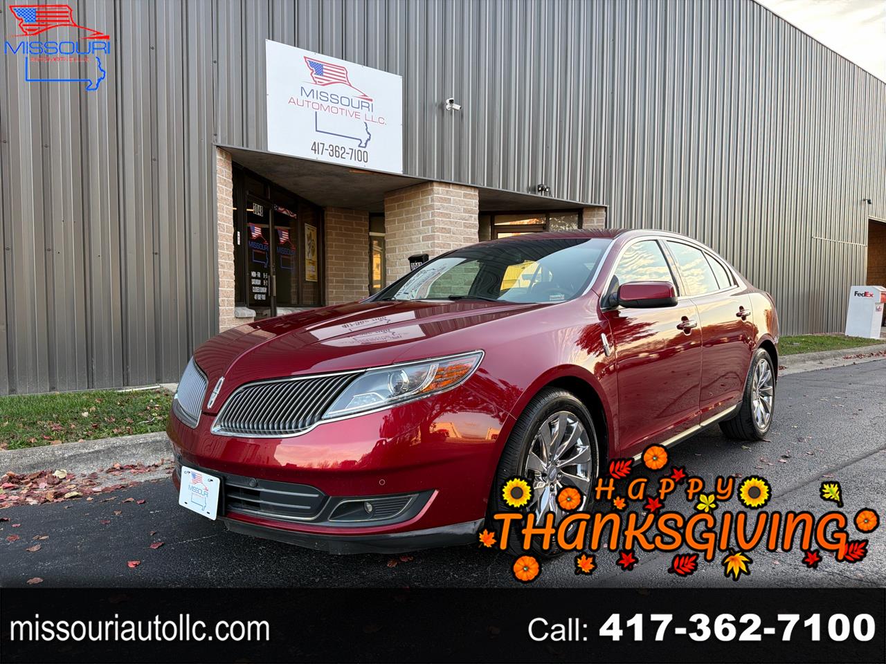 2013 Lincoln MKS AWD