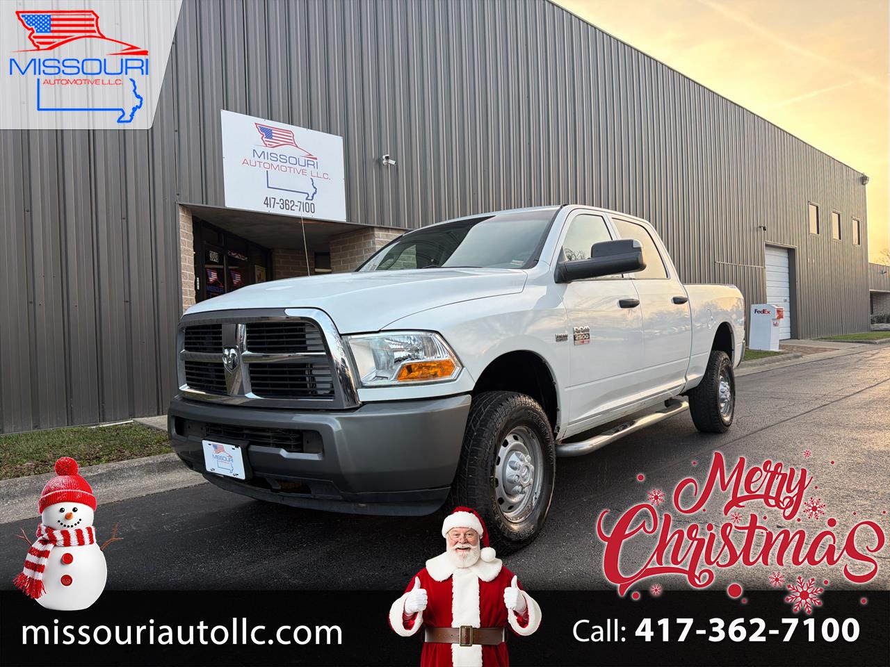 2011 RAM 2500 ST Crew Cab LWB 4WD