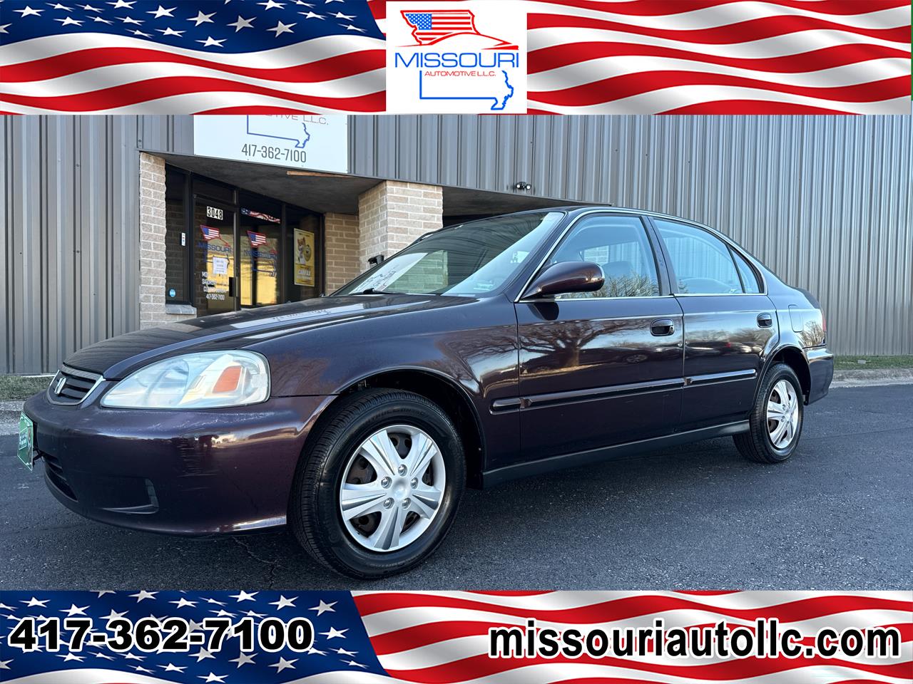 2000 Honda Civic EX sedan