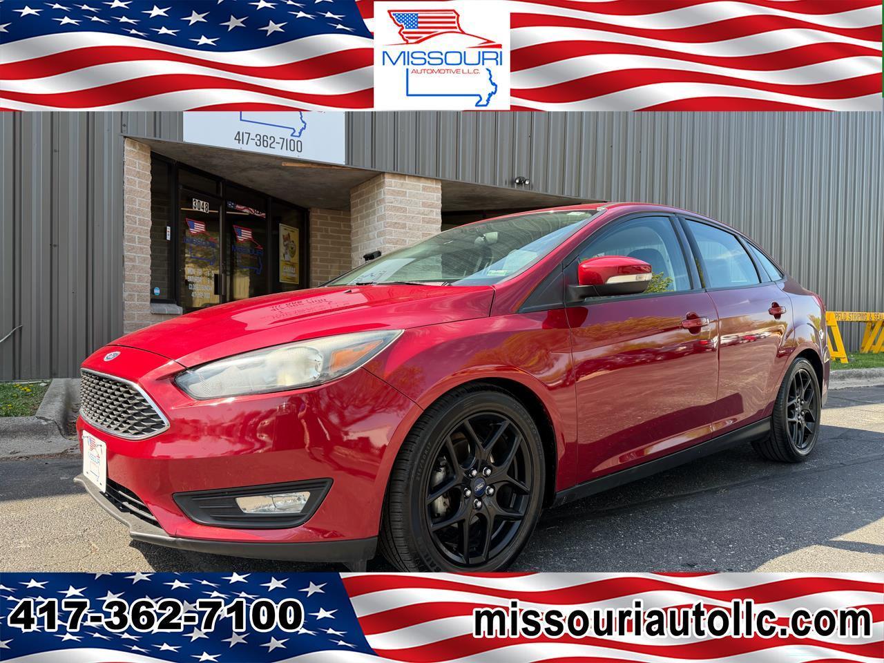 Ford Focus SE Sedan 2016