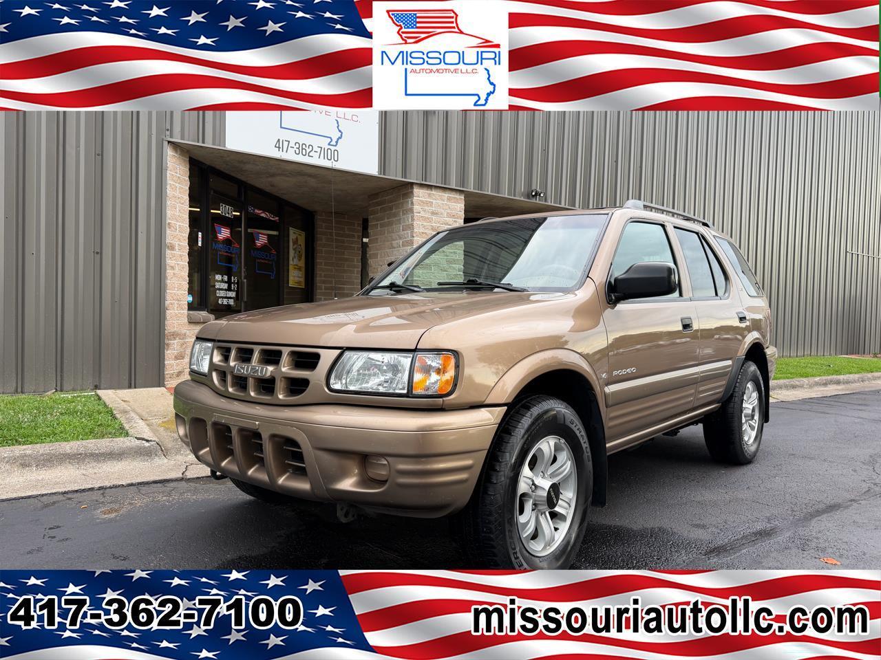 2001 Isuzu Rodeo S V6 2WD