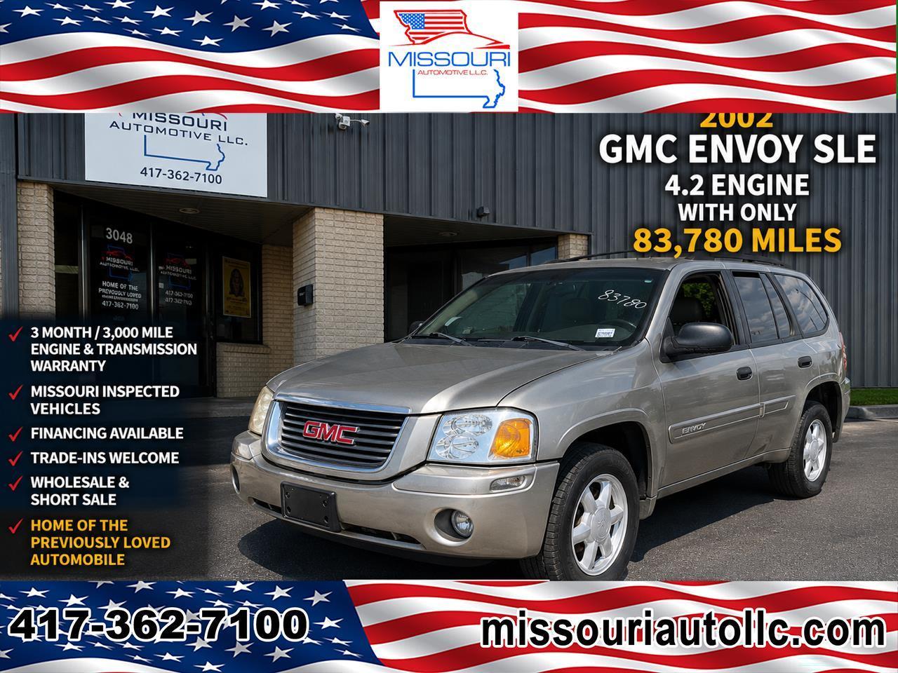 2002 GMC Envoy SLE 2WD