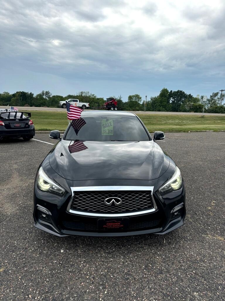 2018 Infiniti Q50 Red Sport 400 AWD