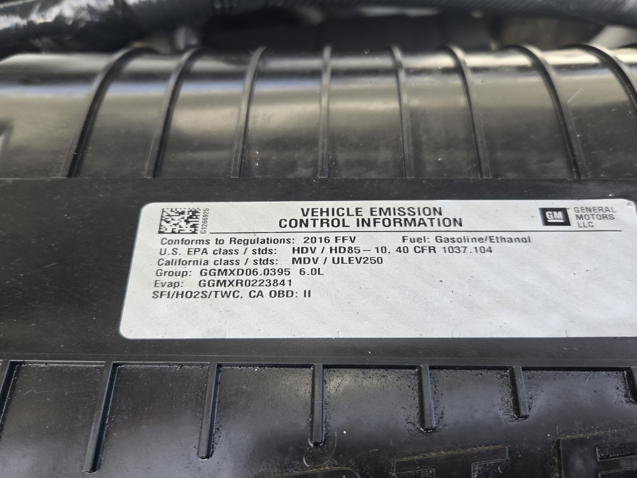 GMC Savana G2500 Extended Cargo 2016