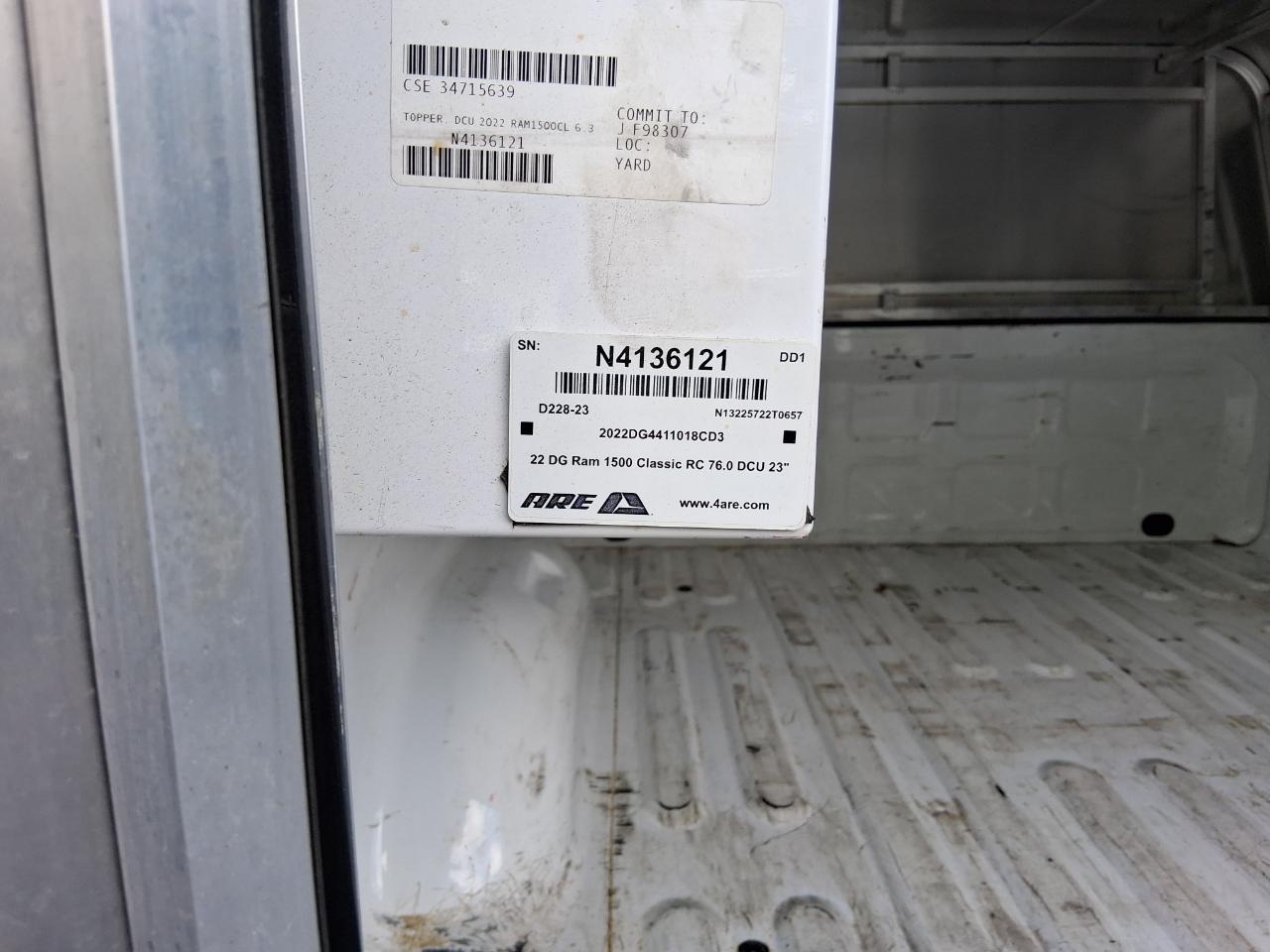 RAM 1500 Classic Tradesman Regular Cab SWB 2WD 2022