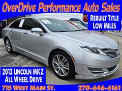 2013 Lincoln MKZ 