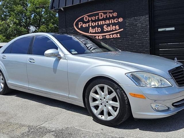 Silver 2007 Mercedes-Benz S-Class Sedan Rear-Wheel Drive Automatic