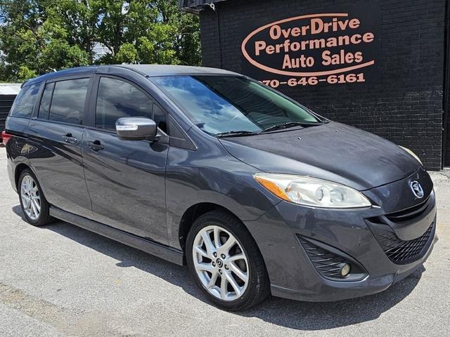 Gray 2015 Mazda MAZDA5 Minivan Front-Wheel Drive Automatic