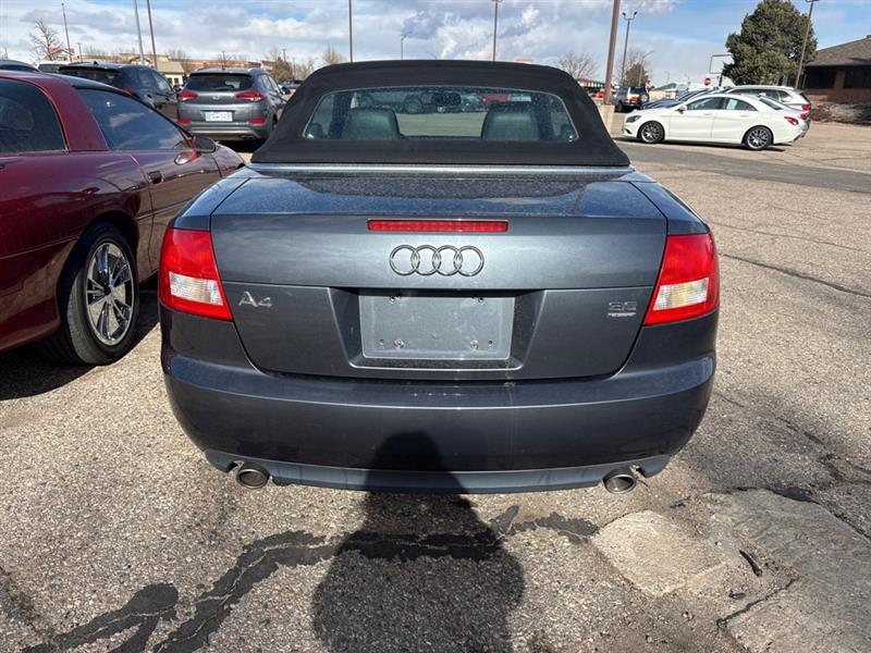 Audi A4 3.0 quattro Cabriolet with Tiptronic 2004