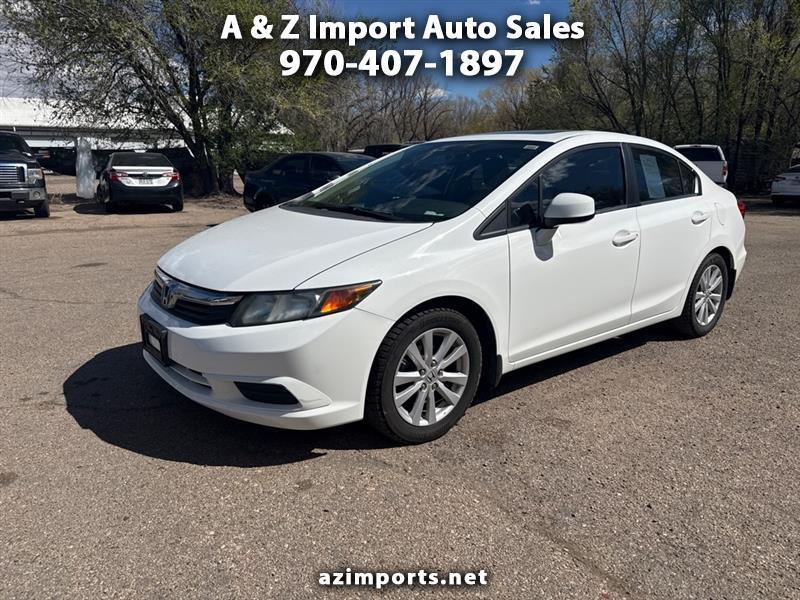 2012 Honda Civic EX Sedan 5-Speed AT