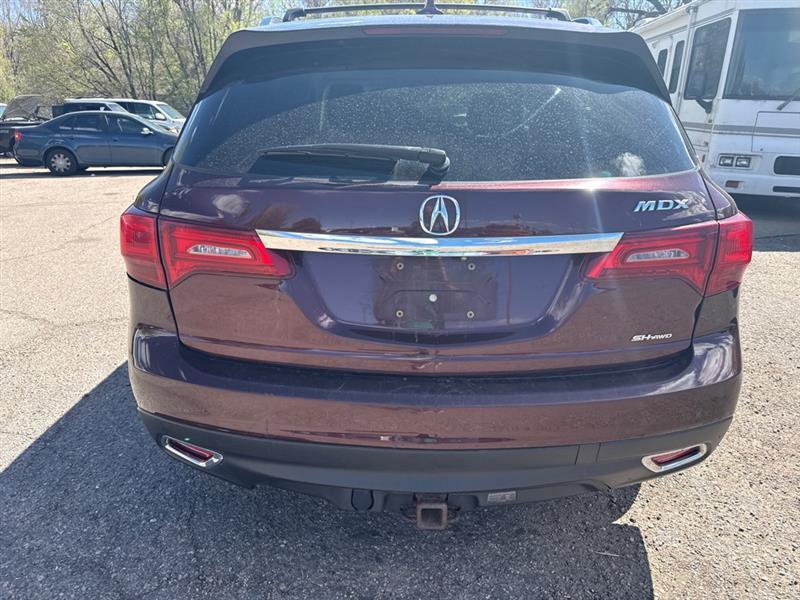 Acura MDX SH-AWD 9-Spd AT w/Tech Package 2016