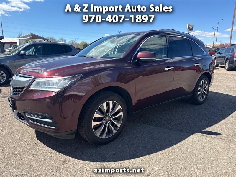 2016 Acura MDX SH-AWD 9-Spd AT w/Tech Package