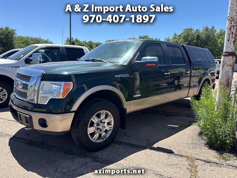 2012 Ford F-150 4WD SuperCrew 139" Lariat