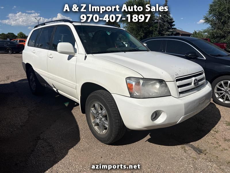 Toyota Highlander Limited V6 4WD 2005