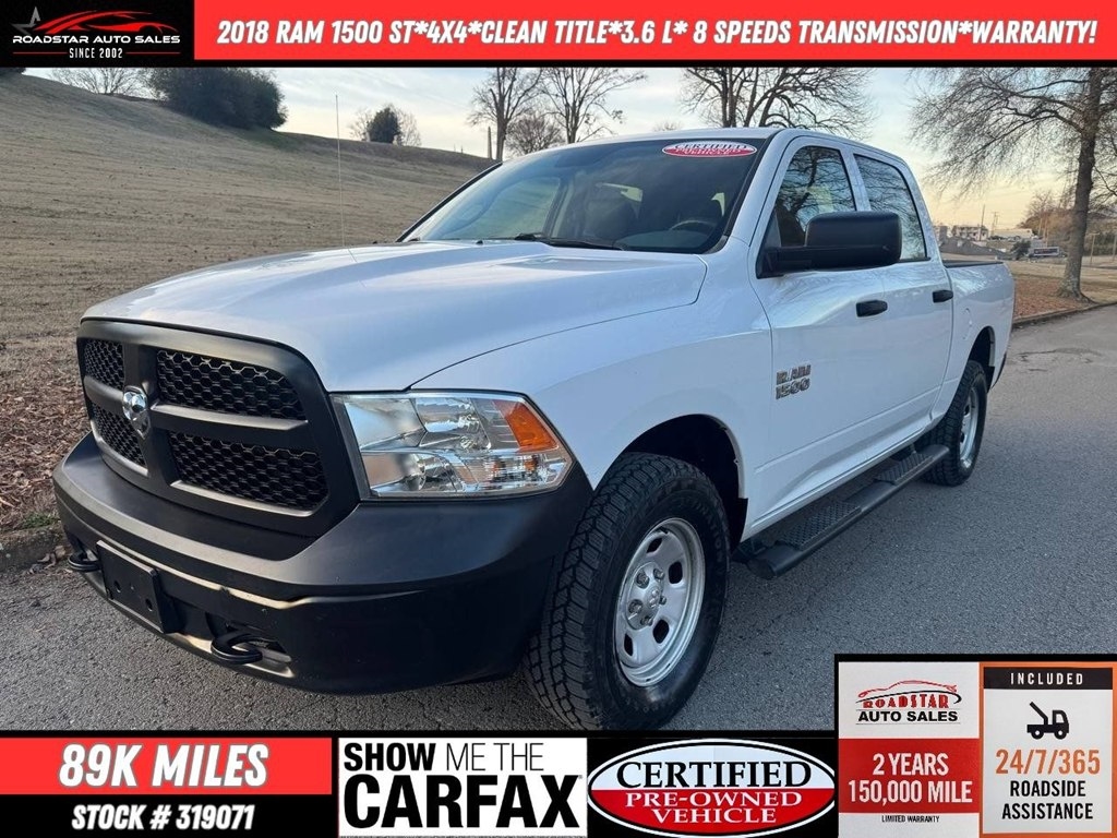 RAM 1500 Tradesman 4x4 Crew Cab 5'7" Box 2018