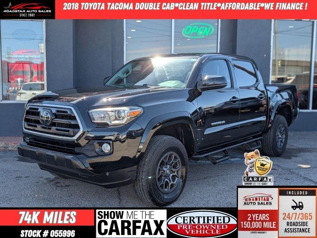 Toyota Tacoma SR5 Double Cab 5' Bed V6 4x2 AT (Natl) 2018