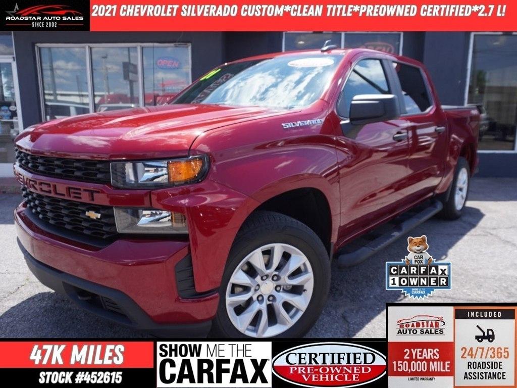 2021 Chevrolet Silverado 1500 4WD Crew Cab 147" Custom