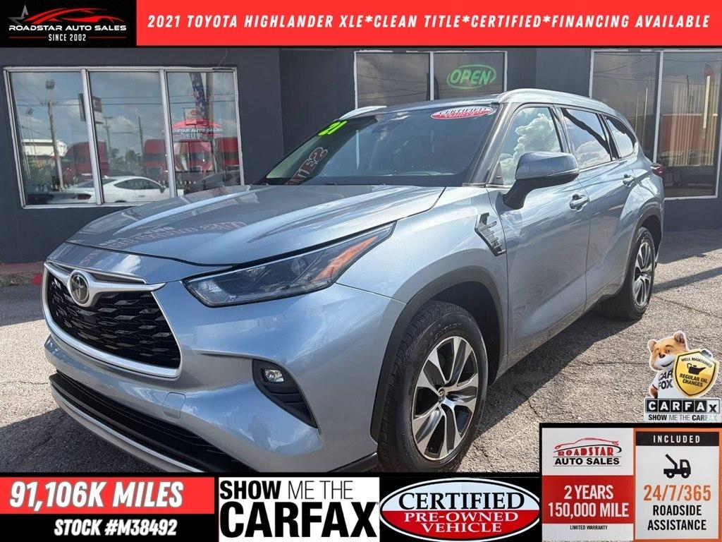 Toyota Highlander XLE FWD (Natl) 2021