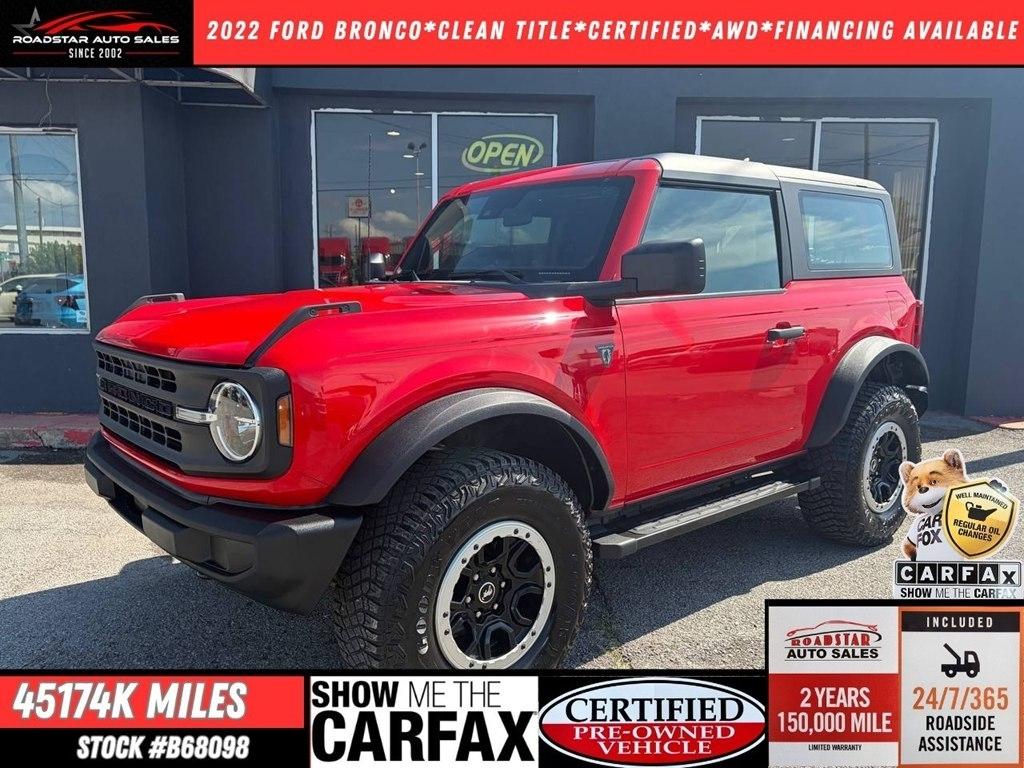 2022 Ford Bronco Base 2 Door Advanced 4x4
