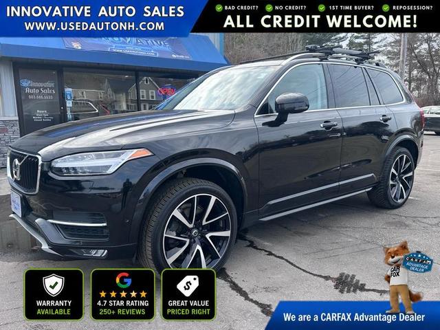 Black 2018 Volvo XC90 T6 Momentum AWD SUV / Crossover All-Wheel Drive Automatic