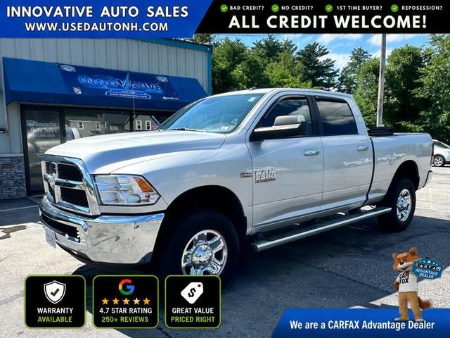 Silver 2016 RAM 2500 Pickup Truck Four-Wheel Drive Automatic