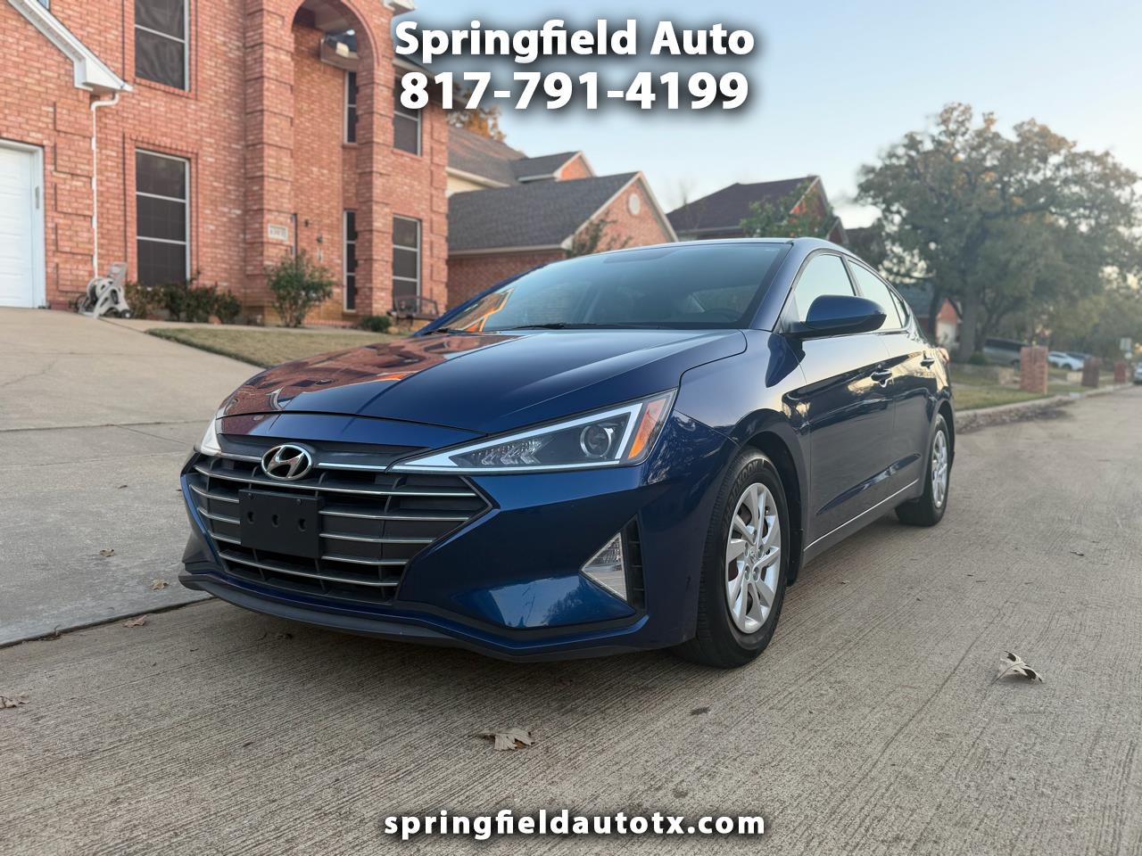 2019 Hyundai Elantra SE 6AT