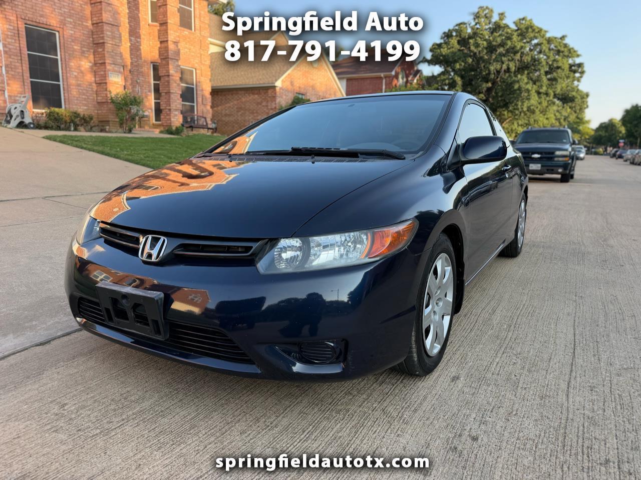 2008 Honda Civic LX Coupe AT