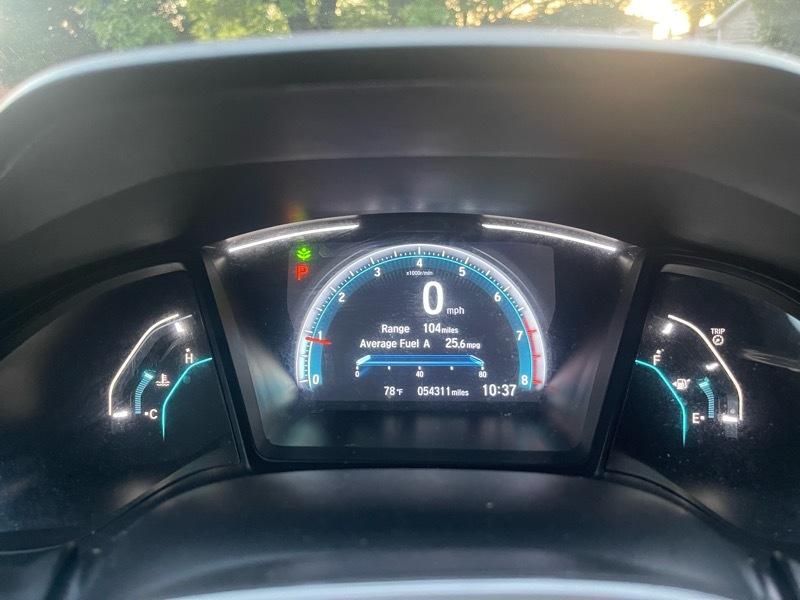 Honda Civic LX Honda Sensing Sedan CVT 2020