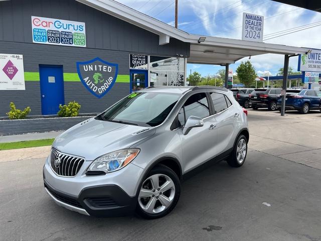 Silver 2016 Buick Encore FWD SUV / Crossover Front-Wheel Drive Automatic