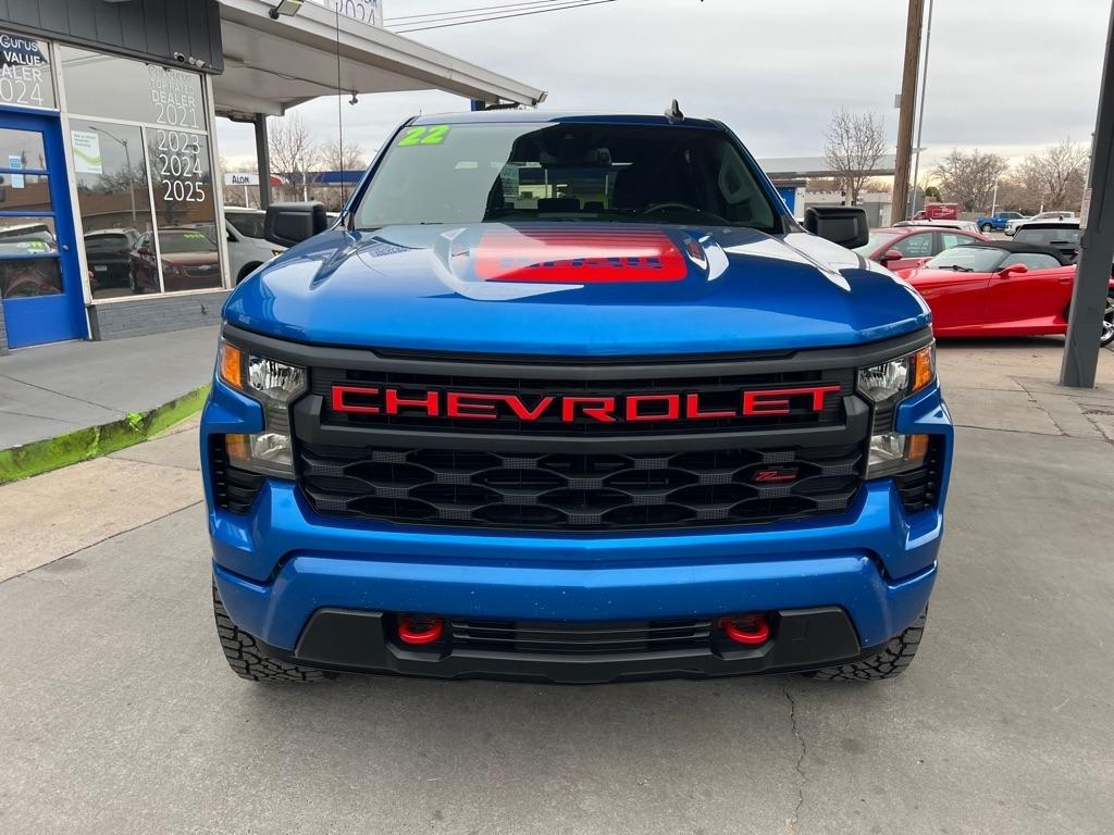 Chevrolet Silverado 1500 Custom Crew Cab 4WD 2022