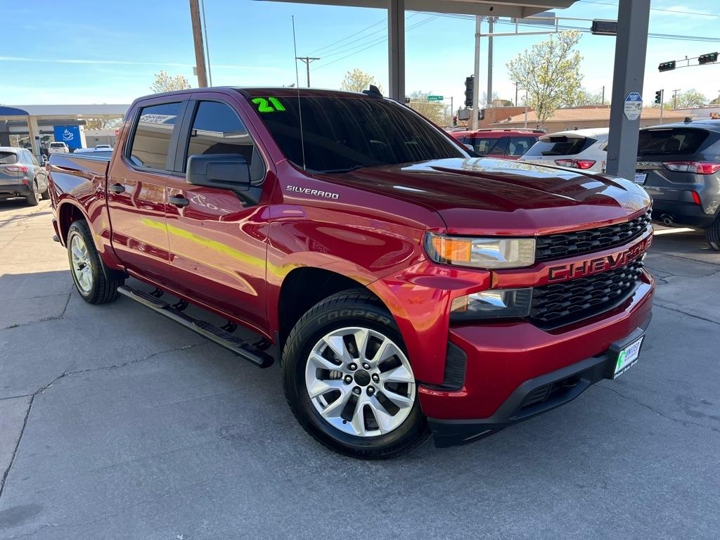 Chevrolet Silverado 1500 Custom Crew Cab Short Box 2WD 2021