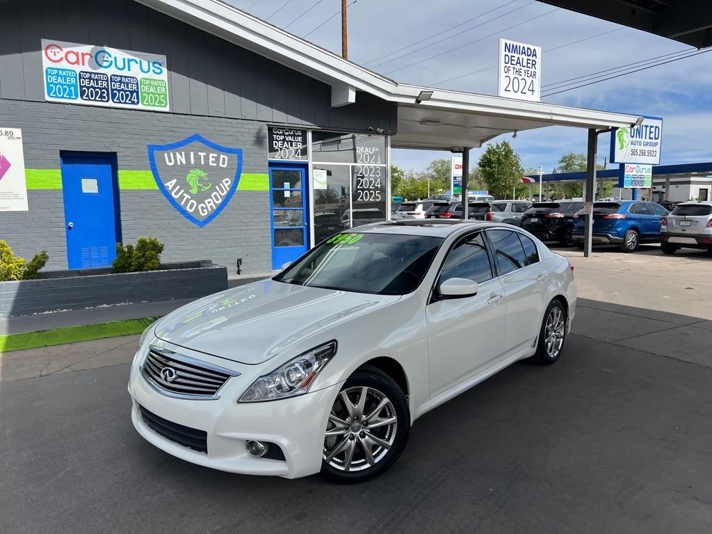 Infiniti G Sedan 37 Sport 6MT 2013