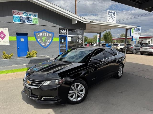 Black 2018 Chevrolet Impala LT FWD Sedan Front-Wheel Drive Automatic