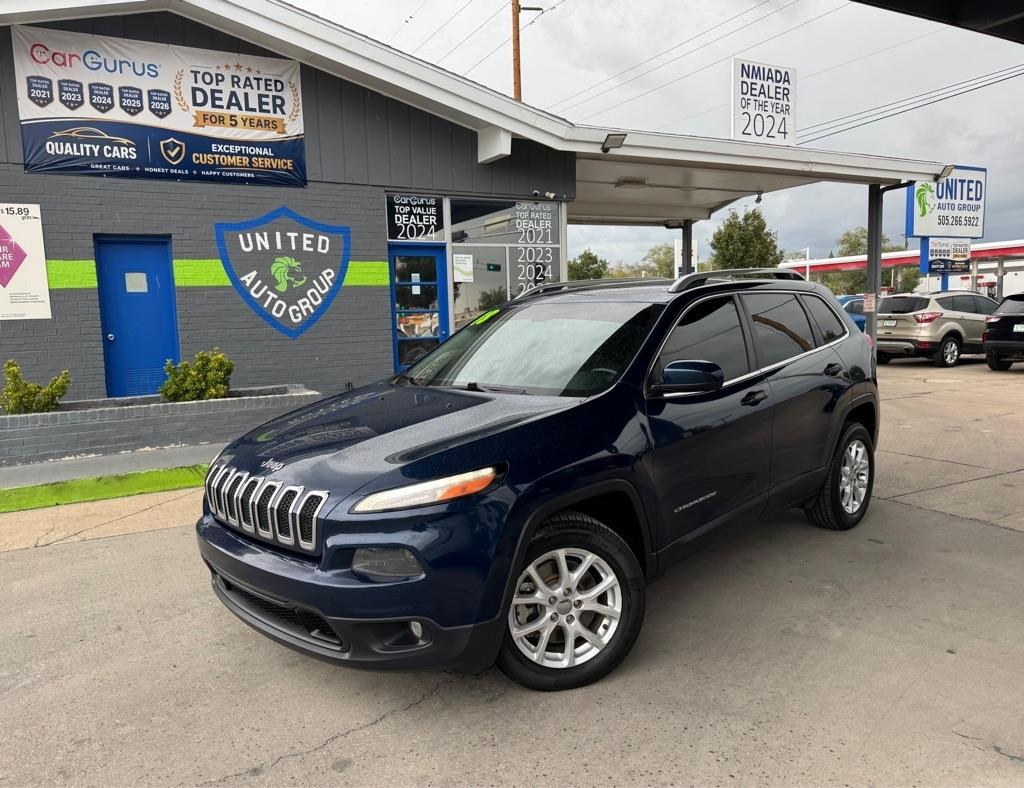 Blue 2018 Jeep Cherokee SUV / Crossover Front-Wheel Drive Automatic