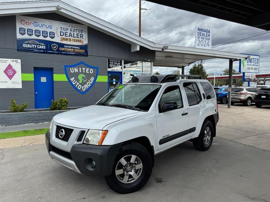 White 2010 Nissan Xterra SUV / Crossover  Automatic