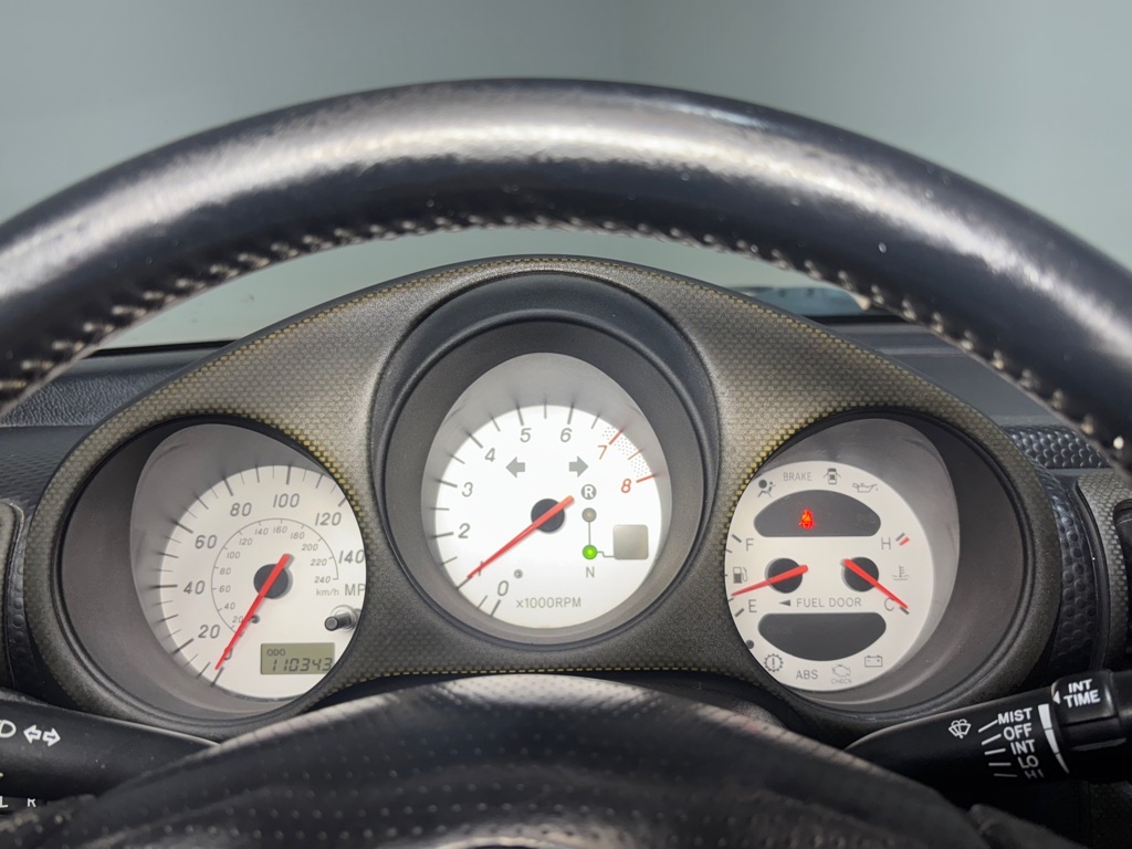 Toyota MR2 Spyder Convertible 2002